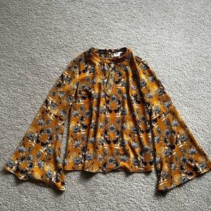 Evereve Print Blouse